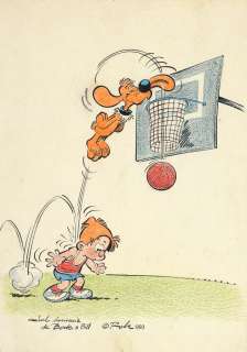 Roba | Boule et Bill, illustration Ã  l’encre de Chine… | Millon