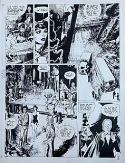 Ribera, Julio - 1 Original page - Dracurella T5 - Dracurella et Tenroc - 1984 | Catawiki