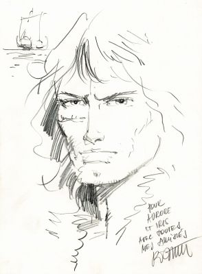 Rosinski | Thorgal, Les yeux de Tanatloc en édition originale, agrémenté d’une dédicace. Proche de l’état neuf. | Septimus