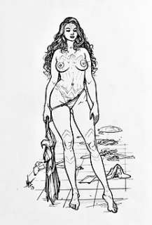 Noé, Ignacio - 1 Original drawing - After Work - Wonder Woman | Catawiki