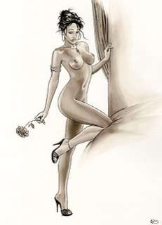 Lounis Chabane - Dédicace luxe + Portfolio Miroir-Miroir - "Lola" - 2024 | Catawiki