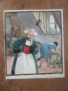 PINCHON Joseph Porphyre Bécassine Illustration pour le projet de… | misc / divers