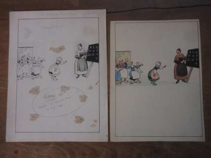 PINCHON Joseph Porphyre Illustration L’alphabet vivant publiée… | misc / divers