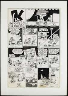 George Herriman - Krazy Kat Sunday Comic Strip Original Art, dated 1936 (King Features Syndicate, 1936). Thanks - | Heritage