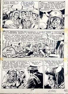 Ticci, Giovanni - 1 Original page - Tex - n. 259 | Catawiki