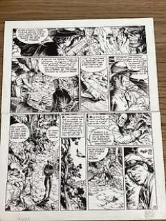 Blanc-Dumont, Michel - 1 Original page - La Jeunesse de Blueberry T11 - La Piste des maudits - 2000 | Catawiki