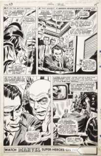 Gene Colan and Frank Giacoia Daredevil #23 page 12 Original Art (Marvel, 1966). The Masked Marauder promises - | Heritage