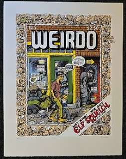 Crumb, Robert - 1 Silkscreen - Weirdo - 1986 | Catawiki