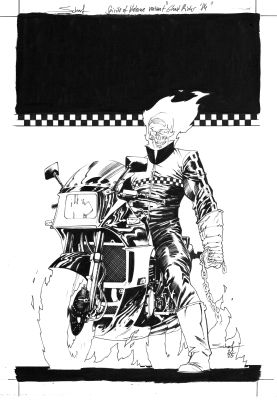 Jonas Scharf | Ghost Rider Spirits of Violence #2 Variant Cover | Geoff M Art Sales