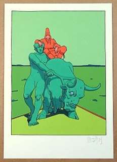 Moebius - 1 Silkscreen - Toroverde Li Toré di Lîdje | Catawiki