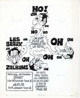 GOTLIB (1934-2016) Publicité parue dans Fluide Glacial (n°122), en… | misc / divers