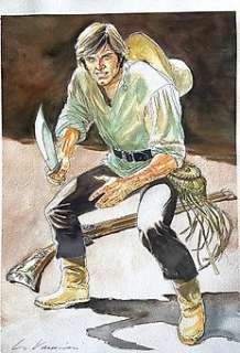 Vannini, Luca - 1 Original colour drawing - Ken Parker | Catawiki