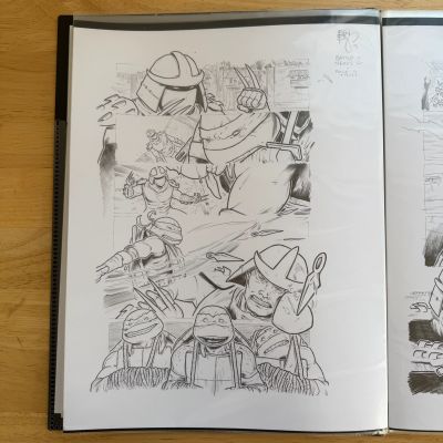 Ben Bishop | TMNT BATTLE NEXUS #2 - PAGE 6 - (ORIGINAL ART) | Ben Bishop