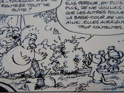 Walli - 1 Original page - Chlorophylle - p.15 - FR + NL tekst - pagina uit jaren ’80 | Catawiki