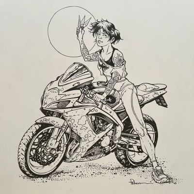 David Petersen | Modern RPG Rogue Original Art | David Petersen