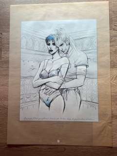 Bilal, Enki - 1 Silkscreen - Bleu Sang - 1994 | Catawiki