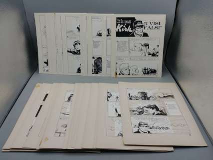 Pratt, Hugo - 43 Print - Il sergente Kirk - I Visi falsi | Catawiki