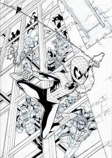 Andie Tong - spectacular spider-man #199 cover (2009)