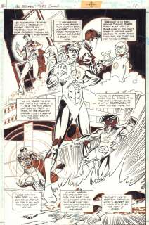 Dan Davis, Lee Moder - Green Lantern Secret Files #1 P.17 - Kyle Rayner Origin Splash - 1998