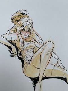 Barbucci, Alessandro - 1 Original colour drawing - Ekhö monde miroir | Catawiki