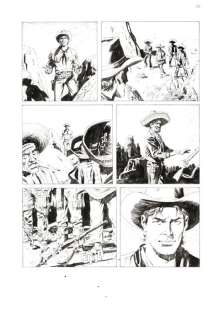 Valdambrini, Fabio - 2 Original page - Tex Willer #37 - "il mio amico Hutch" - 2021 | Catawiki