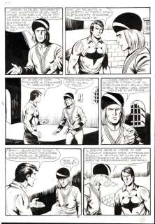 Donatelli, Franco - 4 Original page - Zagor #127 - "La fossa della morte" - 1975 | Catawiki