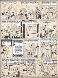 De Moor, Bob - 1 Page originale + album de luxe - De Leeuw van Vlaanderen / Le Lion de Flandre - 1949 | Catawiki