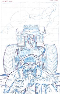 John Bivens | John Bivens: Sanctuary Variant Cover | Panel Punk Comics Originals