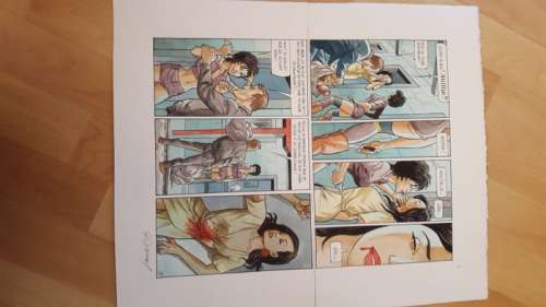 Renaud (Denauw, Renaud) | Original page (p.7) in colour  - Slangengebroed 1  - (2014) | Catawiki
