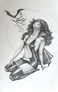 Oscar Calibos - Original art - Carmilla The Vampiress - 1 Commission Drawing | Catawiki