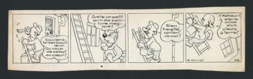 José Cabrero Arnal - Strip original n°706 - Pif le chien