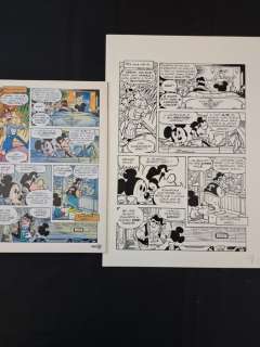 Cavazzano, Giorgio - 1 Original page - MM Mystery Magazine - Anderville - 1999 | Catawiki