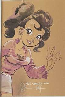 Verlinden, Dan - 1 Original colour drawing - Le Petit Spirou - Mademoiselle Chiffre | Catawiki