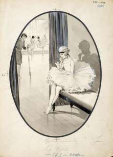 Giffey | Â«Le petit RatÂ». Dessin au lavis et gouache sur papier pour une | Tessier Sarrou