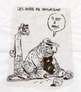 Vuillemin, Philippe - 1 Original drawing - Les Joies du naturisme | Catawiki