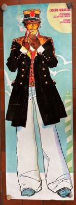 Pratt, Hugo - 1 Poster - Corto Maltese - Corto allumant sa cigarette - 1973 | Catawiki