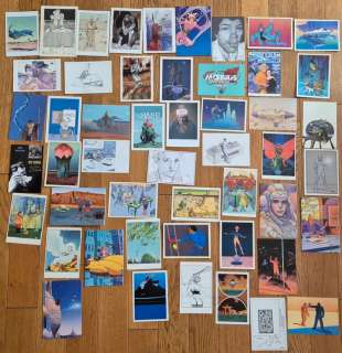 Giraud, Jean / Moebius - 50 Carte postale - Diverses séries | Catawiki