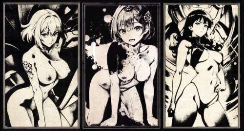 Æ (XX-XXI) - Cyberpunk Girls Bundle (X3 lot) Collectible! | Catawiki