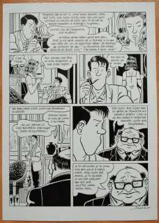 Ravard, François - 1 Original page - Nestor Burma T13 - Les rats de Montsouris - 2020