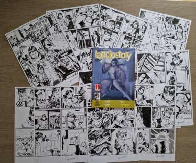 Bevilacqua, Giacomo - 12 Original page - Lanciostory - "I piccoli amici di Peter" - storia completa - 2008