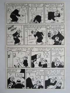 Jef Nys - 1 Original page - Jommeke 49 - De groene maskers - 1971 | Catawiki