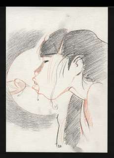 Michetz, Marc - 1 Original colour drawing - Fellation - 2020 | Catawiki