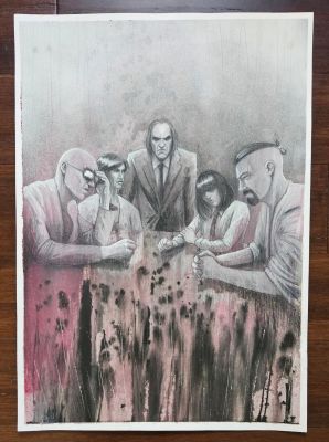 John J. Pearson | Infernals Issue #1 and Vol 1 TPB Cover | Kinetic Collectibles