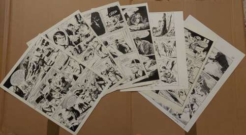 Donatelli, Cassaro, Bignotti, Gamba - 7 Original page - Zagor | Catawiki