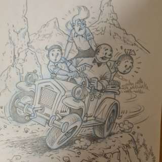 Goossens, Eugeen - 1 Original drawing - Bob et Bobette | Catawiki