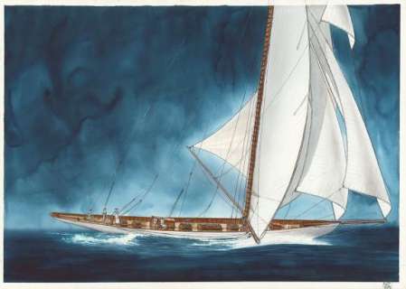 Christophe Dubois - Illustration originale inédite - La ballade de Magdalena