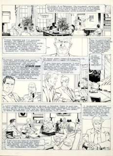 Francq, Philippe | Largo Winch. Tome 4. Business Blues. Encre de Chine pour | Coutau Bégarie