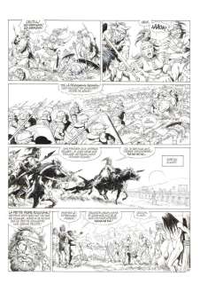 Mitton, Jean-Yves | Original page (p.35)  - Vae Victis! 15  - Amber in Alesi "Cursum Perficio" (Ambre Ã  Alésia "Cursum Perficio")  - (2006) | Catawiki