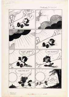 Messmer, Otto - 1 Original page - Pat Sullivan’s Felix the Cat #23 - 1951 | Catawiki