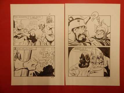 Frollo, Leone - 2 Original page - Biancaneve #9 - I nani nei guai - 1973 | Catawiki